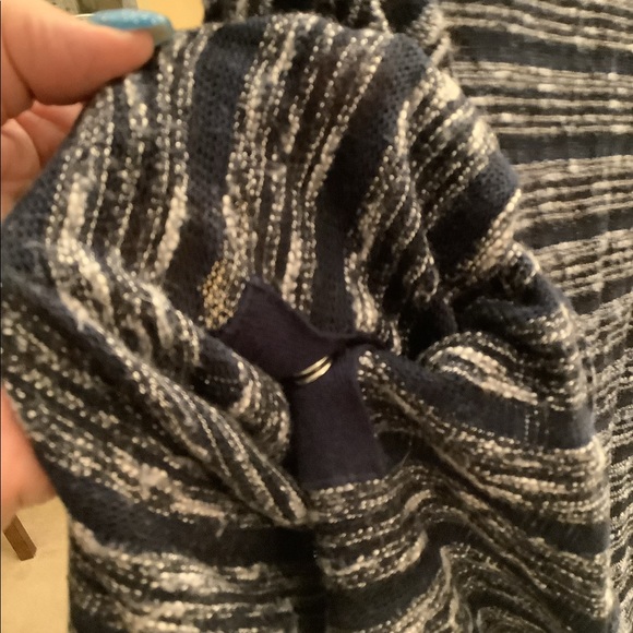 Motherhood nursing sweater USOS navy blue and white in excellent conditi… - Picture 3 of 7